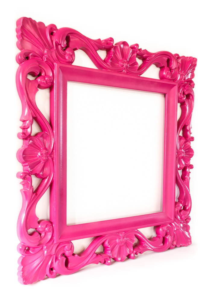 Amadeus Wood Carved Mirror Frame