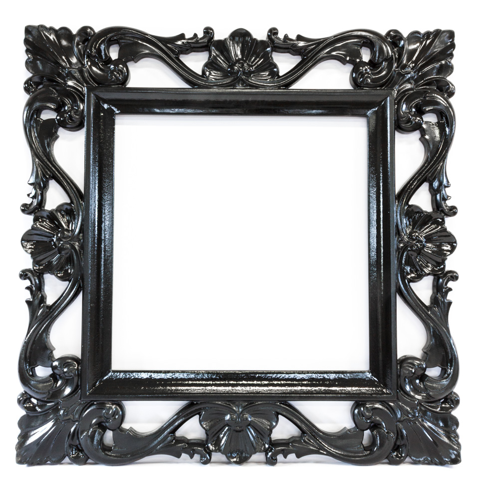 Amadeus Wood Carved Mirror Frame