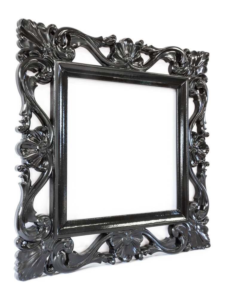 Amadeus Wood Carved Mirror Frame